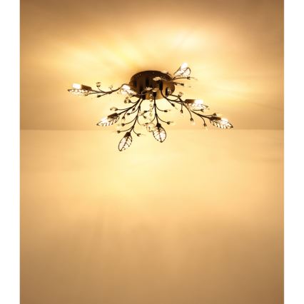 Globo - Stropné svietidlo 8xG9/5W/230V pr. 76 cm