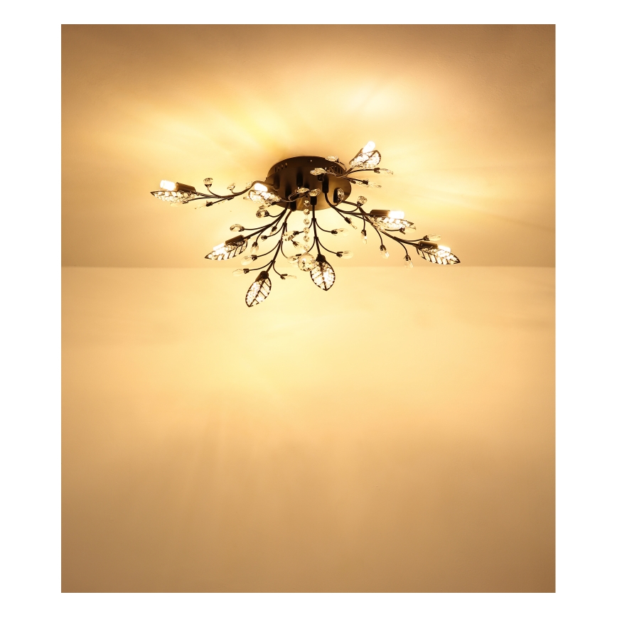 Globo - Stropné svietidlo 8xG9/5W/230V pr. 76 cm