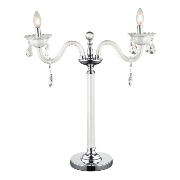 Globo 64118-2T - Stolná lampa TEEJAY 2xE14/40W/230V