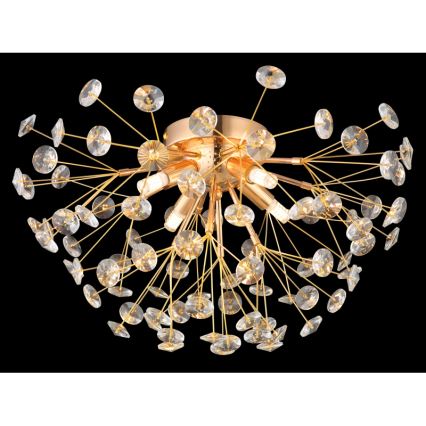 Globo - LED Stropné svietidlo 4xG9/3,5W/230V pr. 45 cm zlatá
