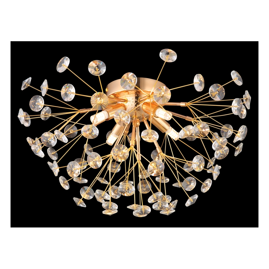 Globo - LED Stropné svietidlo 4xG9/3,5W/230V pr. 45 cm zlatá