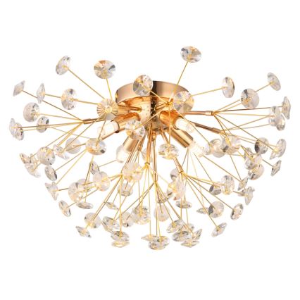 Globo - LED Stropné svietidlo 4xG9/3,5W/230V pr. 45 cm zlatá