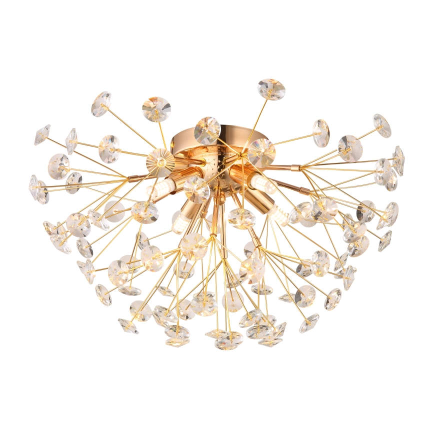 Globo - LED Stropné svietidlo 4xG9/3,5W/230V pr. 45 cm zlatá
