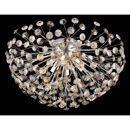 Globo - LED Stropné svietidlo 6xG9/3,5W/230V pr. 60 cm lesklý chróm