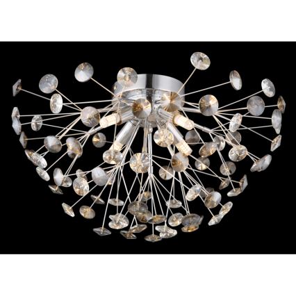 Globo - LED Stropné svietidlo 4xG9/3,5W/230V pr. 45 cm lesklý chróm