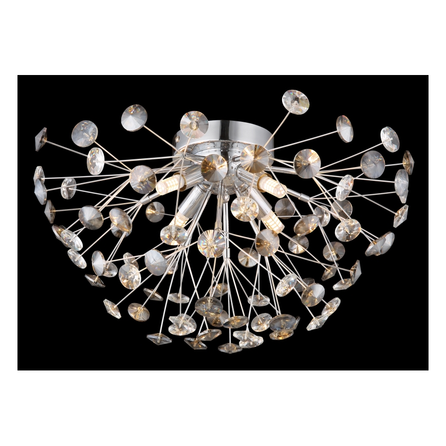 Globo - LED Stropné svietidlo 4xG9/3,5W/230V pr. 45 cm lesklý chróm