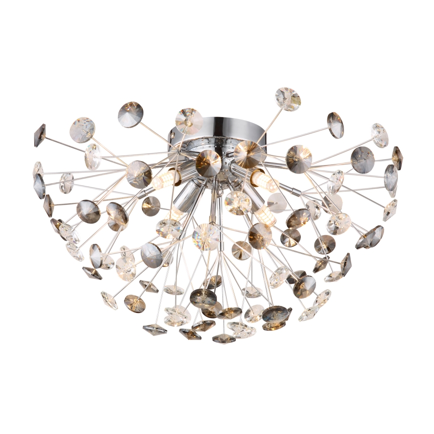 Globo - LED Stropné svietidlo 4xG9/3,5W/230V pr. 45 cm lesklý chróm
