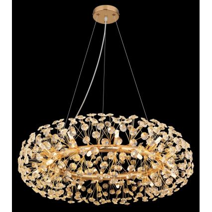 Globo - LED Krištáľový luster na lanku 20xG9/3,5W/230V