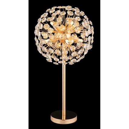 Globo - LED Stolná lampa 8xG9/3,5W/230V zlatá