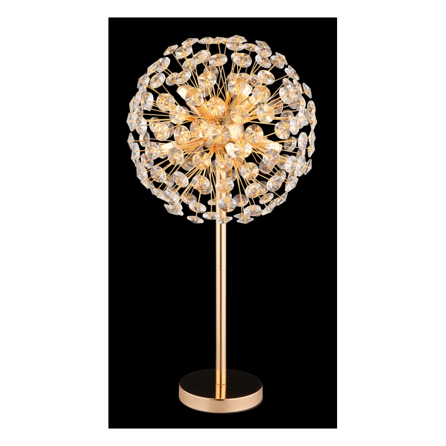 Globo - LED Stolná lampa 8xG9/3,5W/230V zlatá