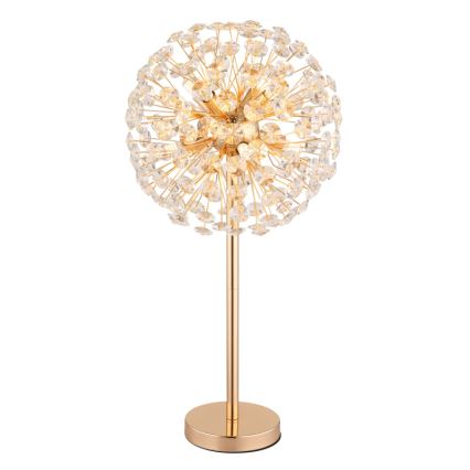 Globo - LED Stolná lampa 8xG9/3,5W/230V zlatá