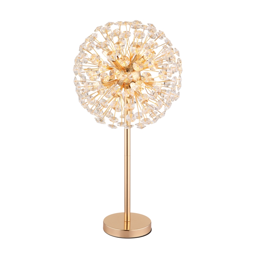 Globo - LED Stolná lampa 8xG9/3,5W/230V zlatá