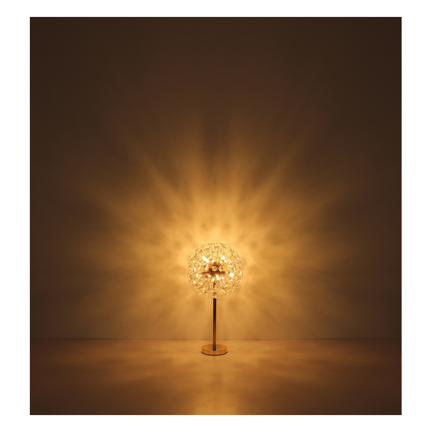 Globo - LED Stolná lampa 8xG9/3,5W/230V zlatá