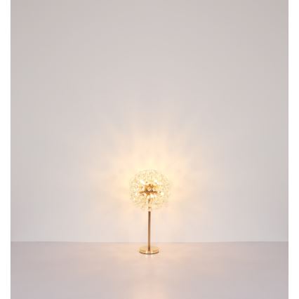 Globo - LED Stolná lampa 8xG9/3,5W/230V zlatá