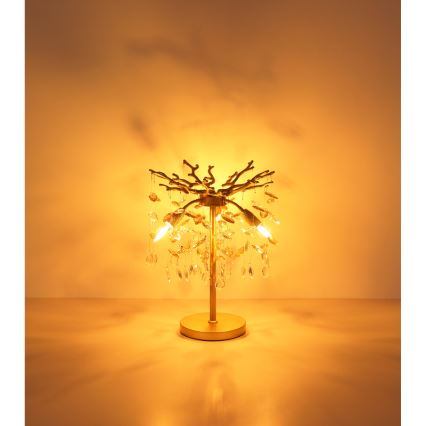 Globo - Stolná lampa 3xE14/40W/230V zlatá