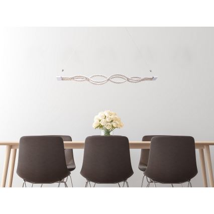 Globo - stmievateľný LED luster na lanku LED/30W/230V + diaľkové ovládanie