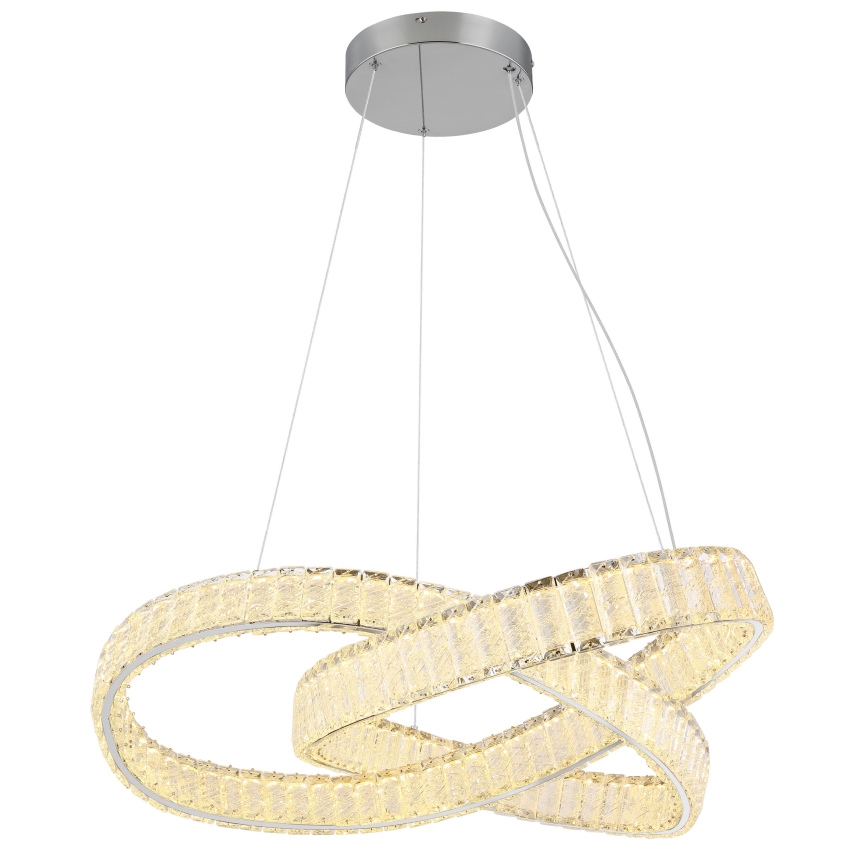 Globo - LED Stmievateľný luster na lanku LED/110W/230V 2700-6000K pr. 78 cm + diaľkové ovládanie