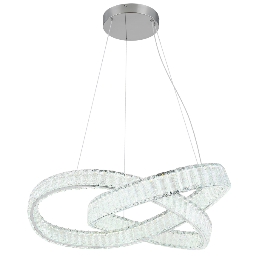 Globo - LED Stmievateľný luster na lanku LED/110W/230V 2700-6000K pr. 78 cm + diaľkové ovládanie