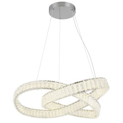 Globo - LED Stmievateľný luster na lanku LED/110W/230V 2700-6000K pr. 78 cm + diaľkové ovládanie