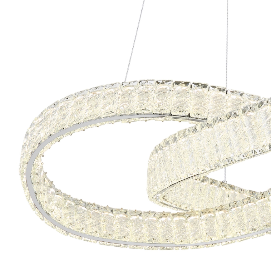 Globo - LED Stmievateľný luster na lanku LED/110W/230V 2700-6000K pr. 78 cm + diaľkové ovládanie