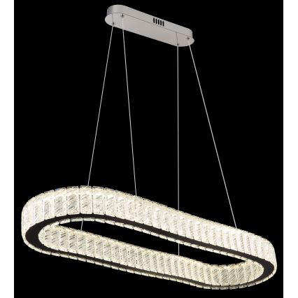 Globo - LED Stmievateľný luster na lanku LED/58W/230V 2700-6000K + diaľkové ovládanie