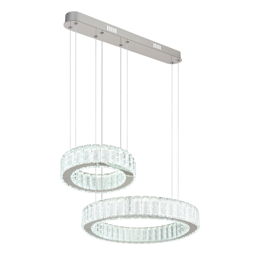 Globo - LED Stmievateľný luster na lanku LED/80W/230V 2700-6000K + diaľkové ovládanie