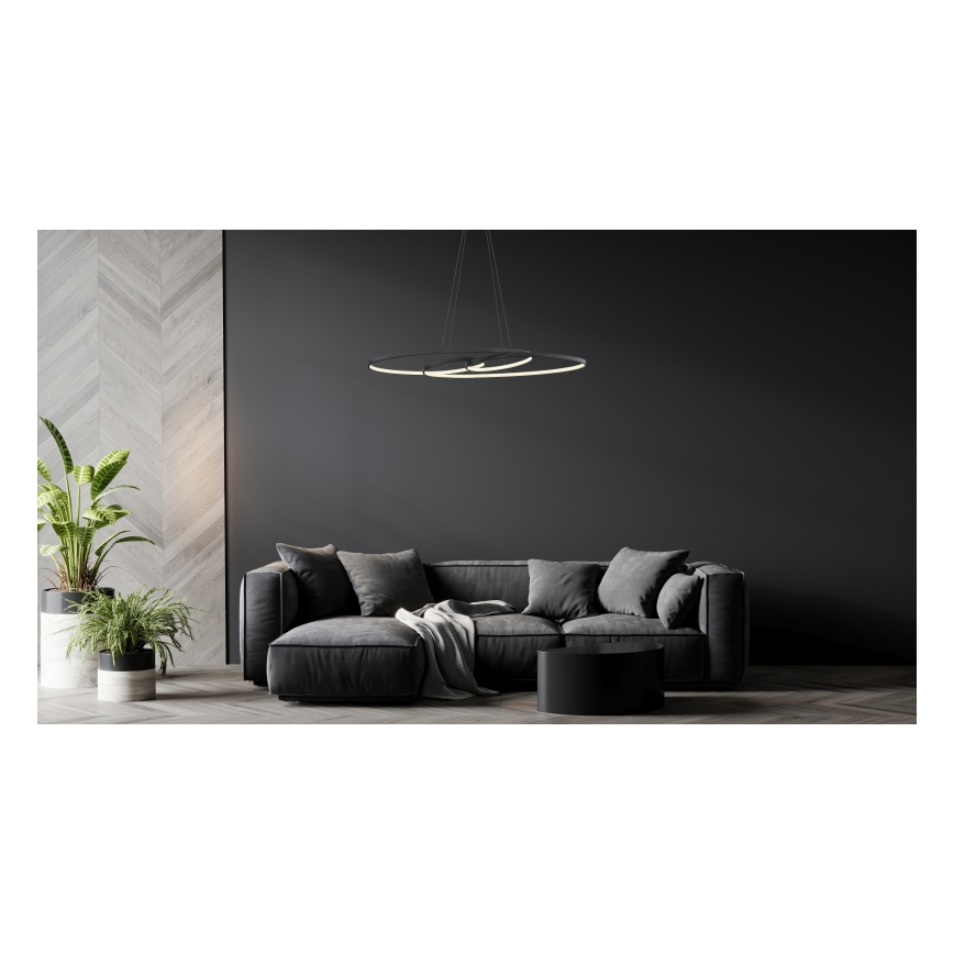 Globo - LED Luster na lanku LED/39W/230V 2700/4000/6500K