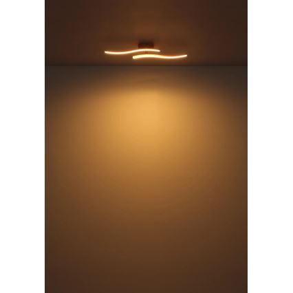 Globo - LED Prisadený luster LED/12W/230V 3000K oranžová