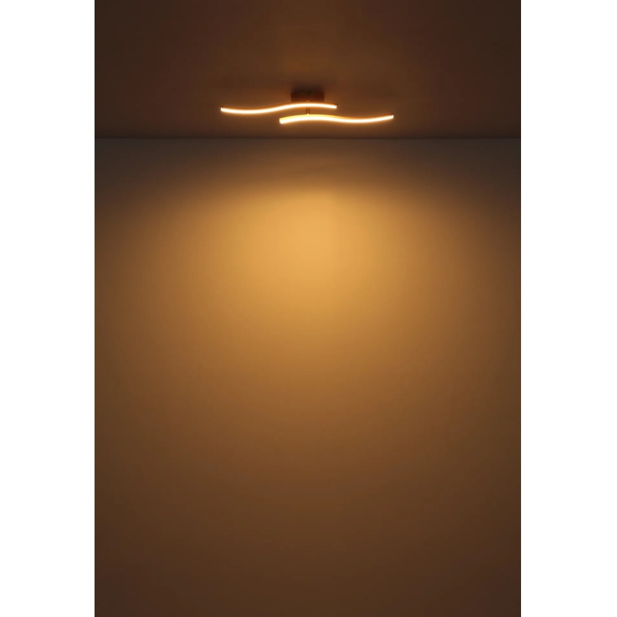 Globo - LED Prisadený luster LED/12W/230V 3000K oranžová
