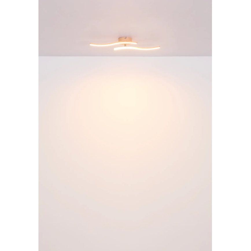 Globo - LED Prisadený luster LED/12W/230V 3000K oranžová