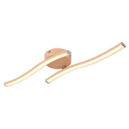 Globo - LED Prisadený luster LED/12W/230V 3000K oranžová
