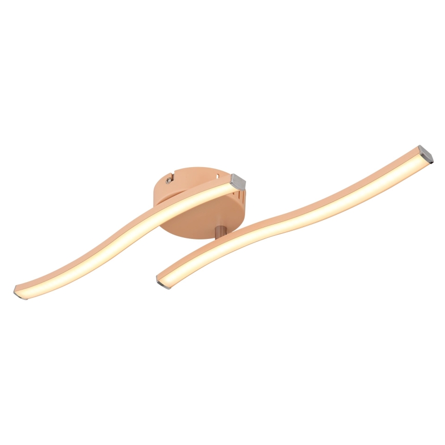 Globo - LED Prisadený luster LED/12W/230V 3000K oranžová