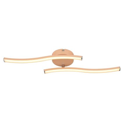 Globo - LED Prisadený luster LED/12W/230V 3000K oranžová