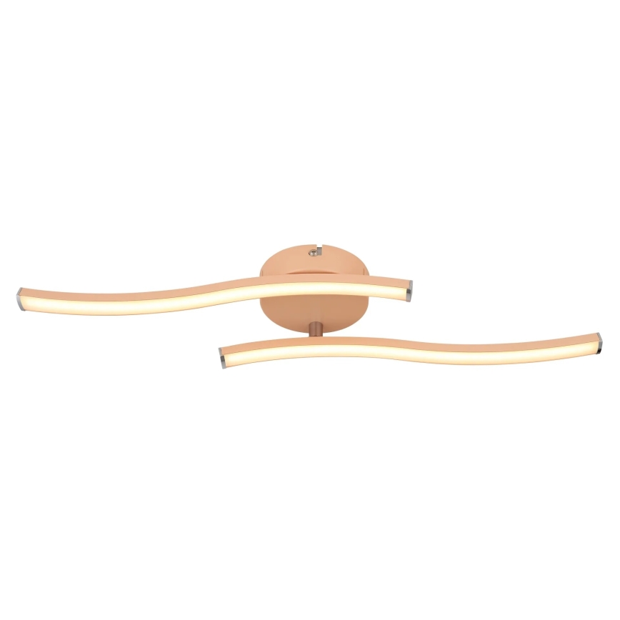 Globo - LED Prisadený luster LED/12W/230V 3000K oranžová