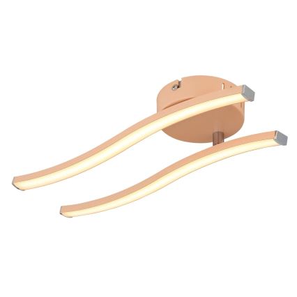Globo - LED Prisadený luster LED/12W/230V 3000K oranžová