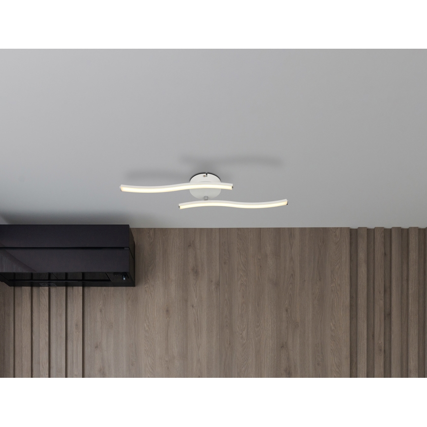 Globo - LED Prisadený luster LED/12W/230V 3000K biela