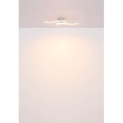 Globo - LED Prisadený luster LED/12W/230V 3000K biela