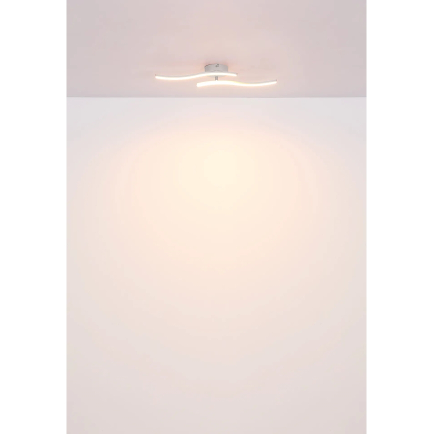 Globo - LED Prisadený luster LED/12W/230V 3000K biela