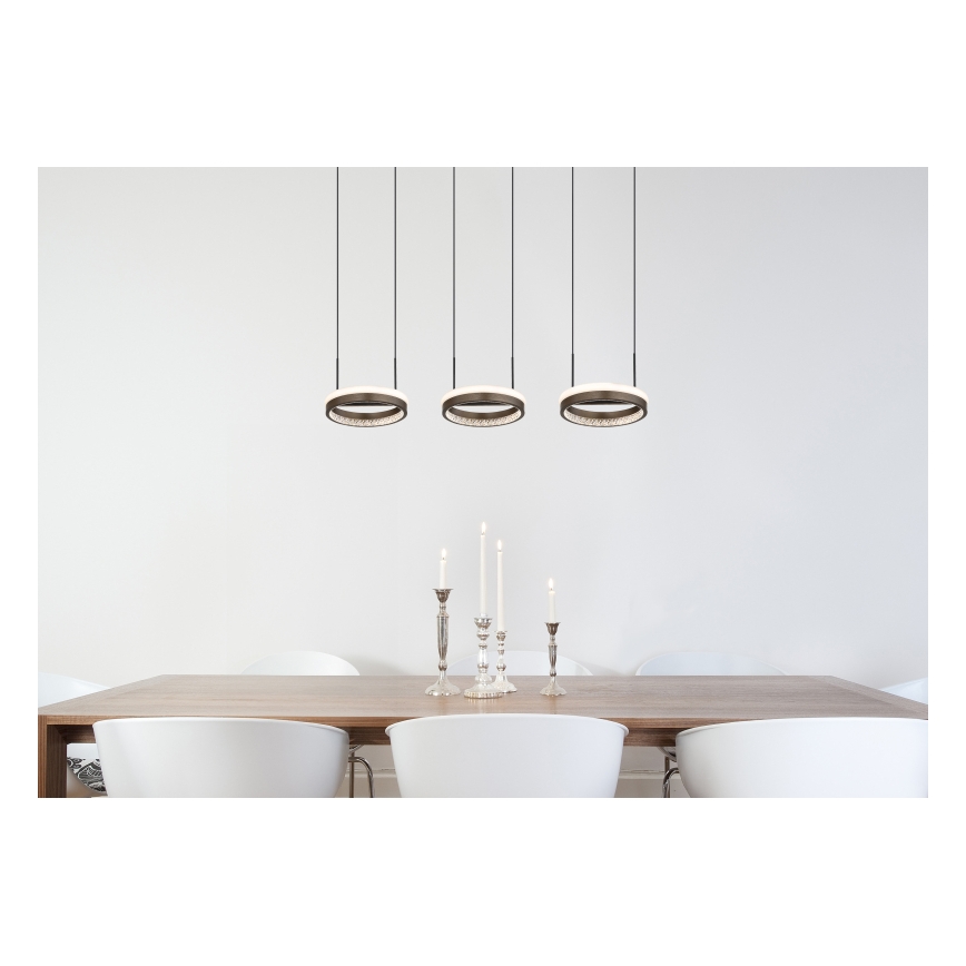 Globo - LED luster na lanku LED/40W/230V 3000/4000/6000K