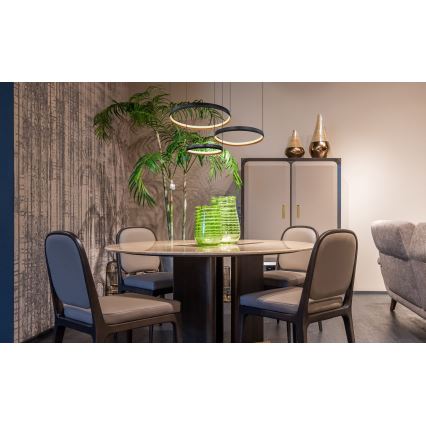 Globo - LED Stmievateľný luster na lanku LED/55W/230V 2700-6000K + diaľkové ovládanie