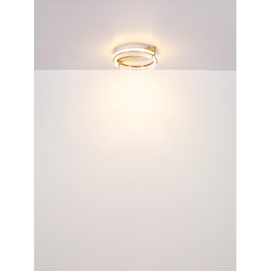 Globo - LED Stmievateľné krištáľové stropné svietidlo LED/36W/230V 2700K-6000K + diaľkové ovládanie