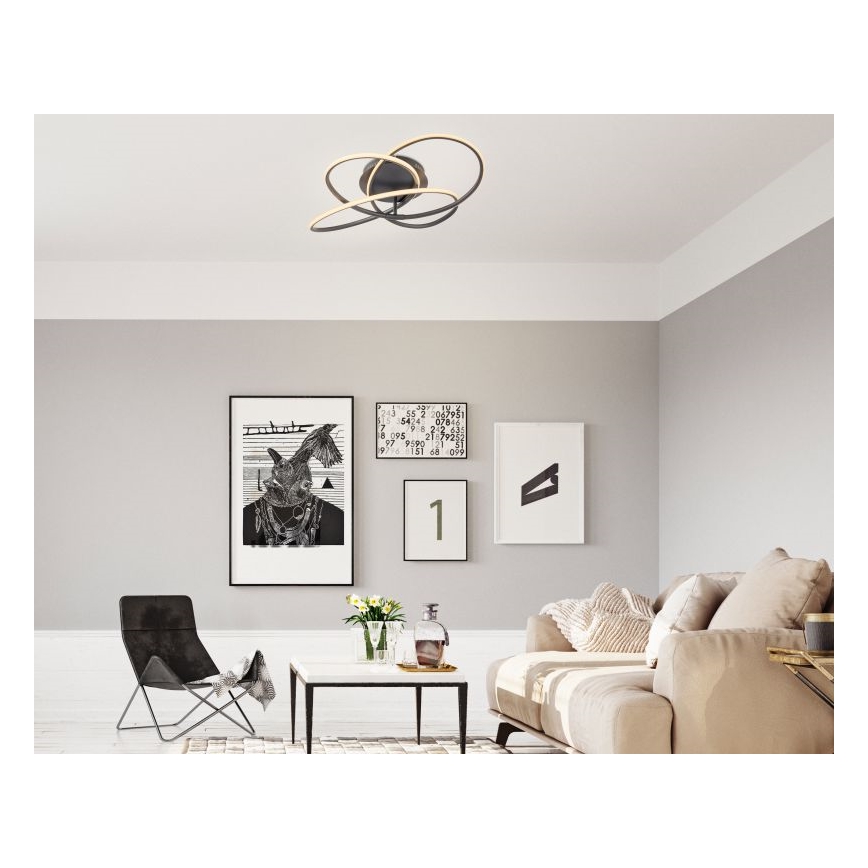 Globo - LED Prisadený luster LED/30W/230V