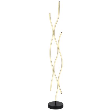 Globo - LED Stojacia lampa LED/28W/230V 3000K čierna