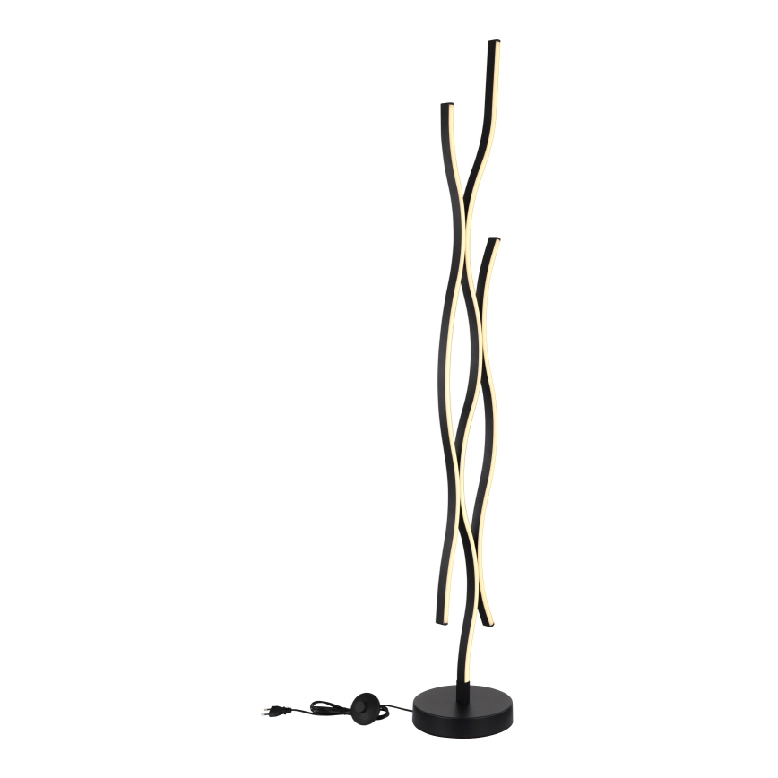 Globo - LED Stojacia lampa LED/28W/230V 3000K čierna