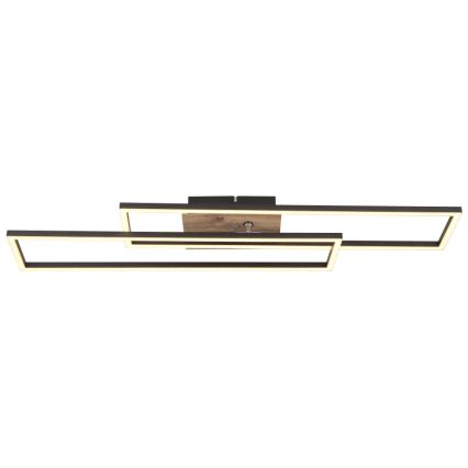 Globo - LED Stropné svietidlo LED/30W/230V 3000K 60x80 cm čierna