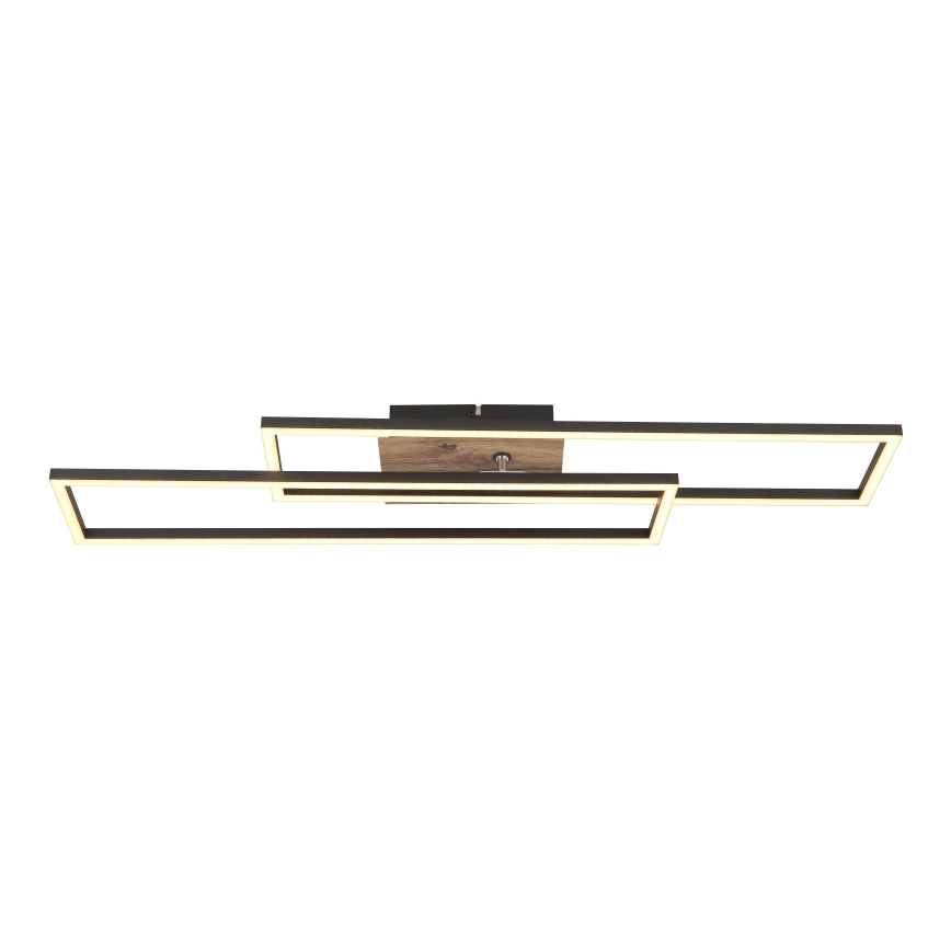 Globo - LED Stropné svietidlo LED/30W/230V 3000K 60x80 cm čierna