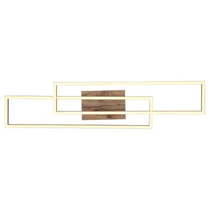 Globo - LED Stropné svietidlo LED/30W/230V 3000K 60x80 cm čierna