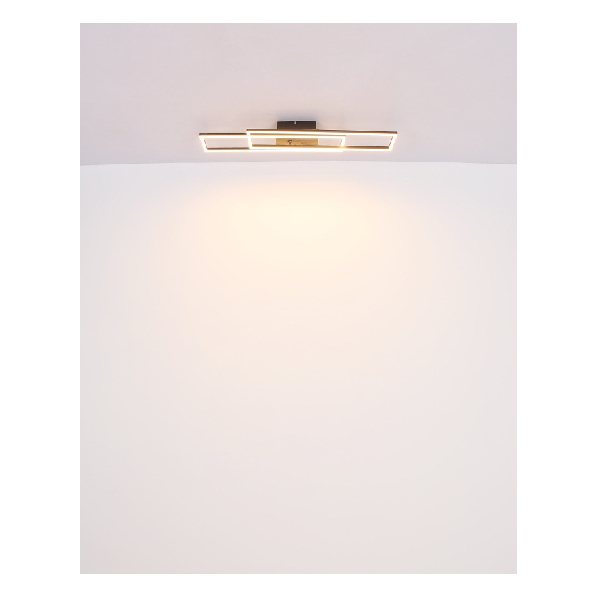 Globo - LED Stropné svietidlo LED/30W/230V 3000K 60x80 cm čierna