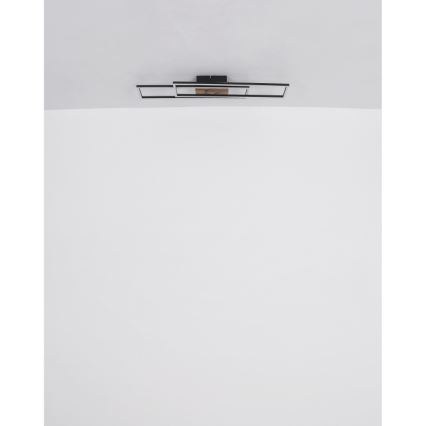 Globo - LED Stropné svietidlo LED/30W/230V 3000K 60x80 cm čierna