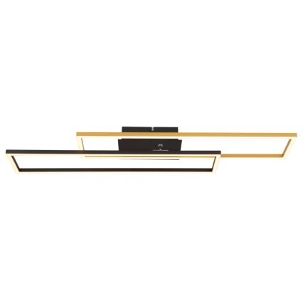 Globo - LED Stropné svietidlo LED/30W/230V 3000K 60x80 cm čierna/zlatá